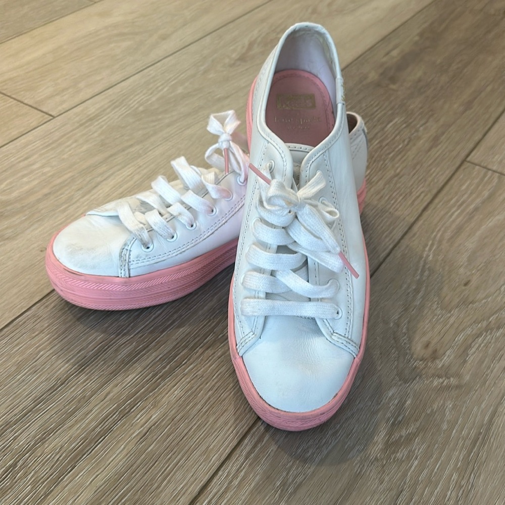 Keds triple kick leather platform sneaker